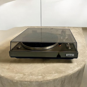 Plateau Aluminium Akai AP-001C Pour Platine Vinyle - Pièce Détachée D'occasion