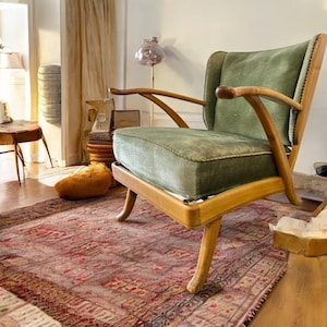 Vintage armchair / single seat / club chair KNOLL Antimott