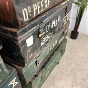Vintage industrial chest / suitcase / valise image 7