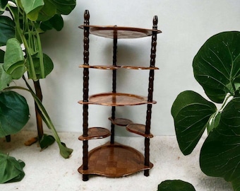 Vintage plant table / etagere / stand