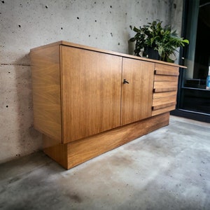 Vintage wooden cupboard / sideboard / sideboard