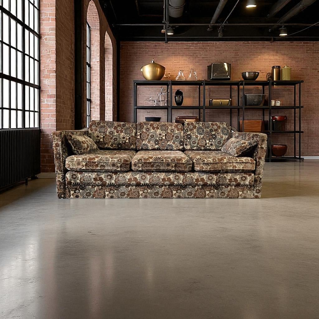 Canapé-Lit Trois Places Vintage/Canapé Convertible