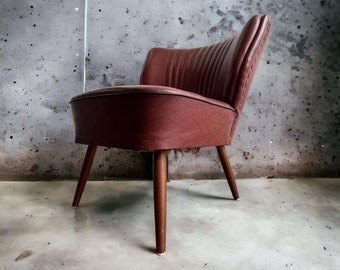 vintage cocktailstoel / clubzetel / fauteuil