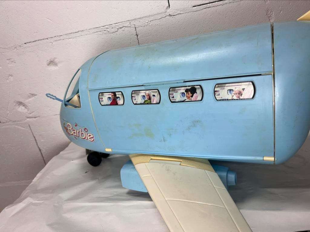 Avion Barbie vintage avec sièges intérieurs -  France