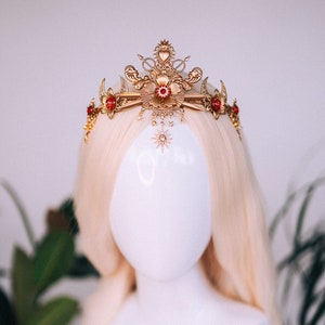 Signe du zodiaque Sagittaire, bandeau d&#39;anniversaire, couronne d&#39;anniversaire, fête d&#39;anniversaire, flèches, couronne en or, cadeaux pour elle, cadeau d&#39;anniversaire, style bohème