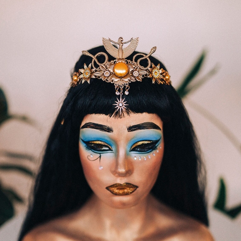 diy cleopatra headpiece