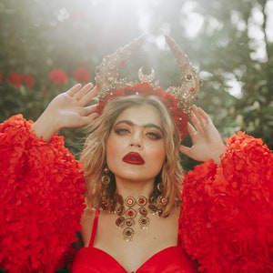 Choker in oro, collana da festival, Choker da festival, moda da festival, accessori per foto, collana, gioielli, Burning Man, stile boho, strass