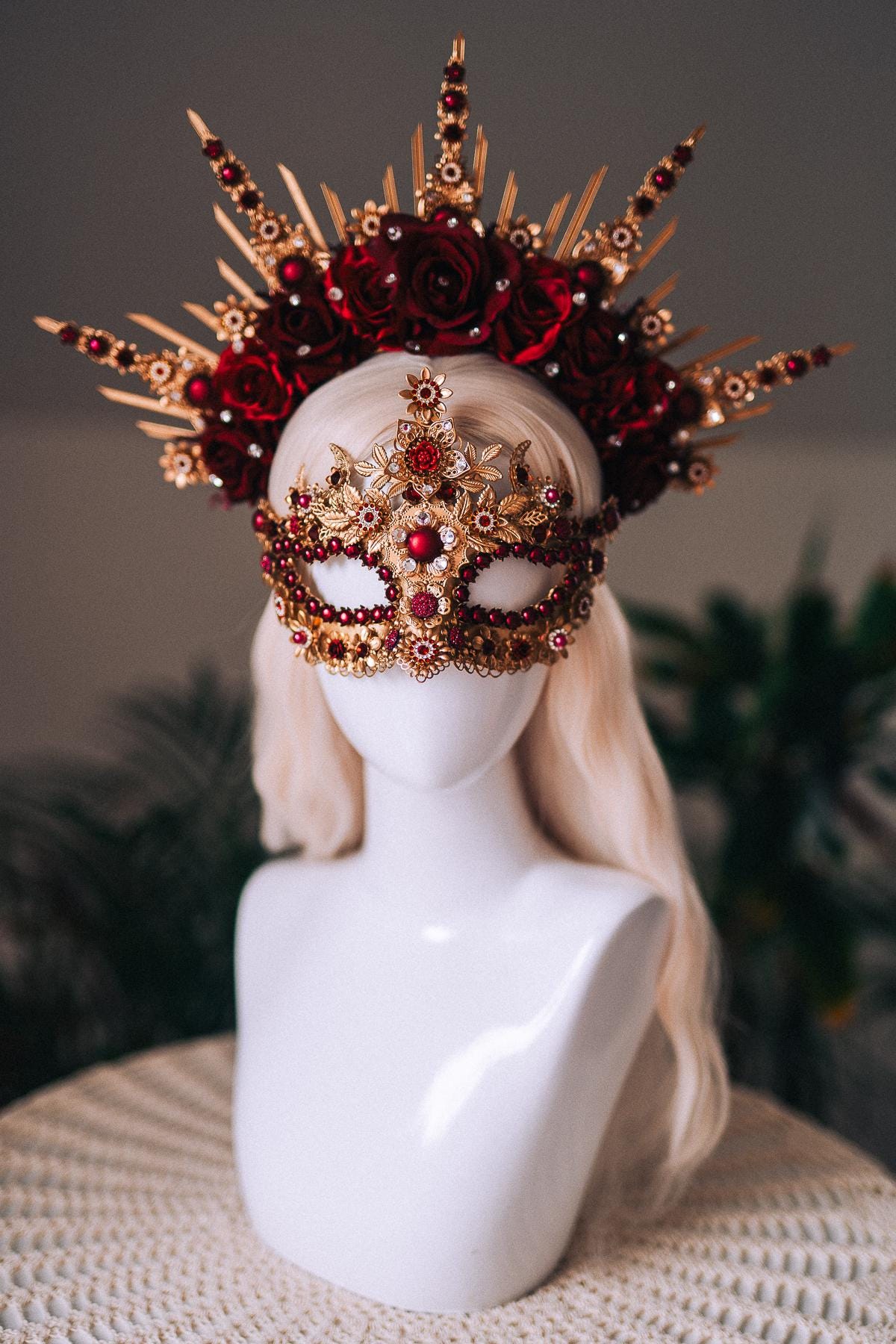 Masquerade Crown - Etsy