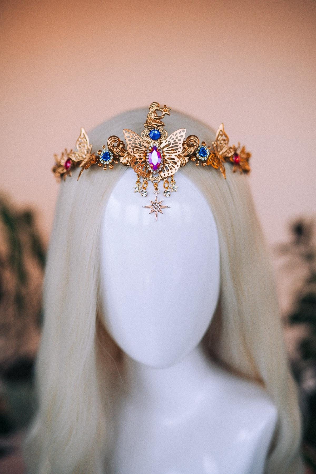☆herlipto☆Princess Gold Crystal Headband ☆herlipto☆Princess
