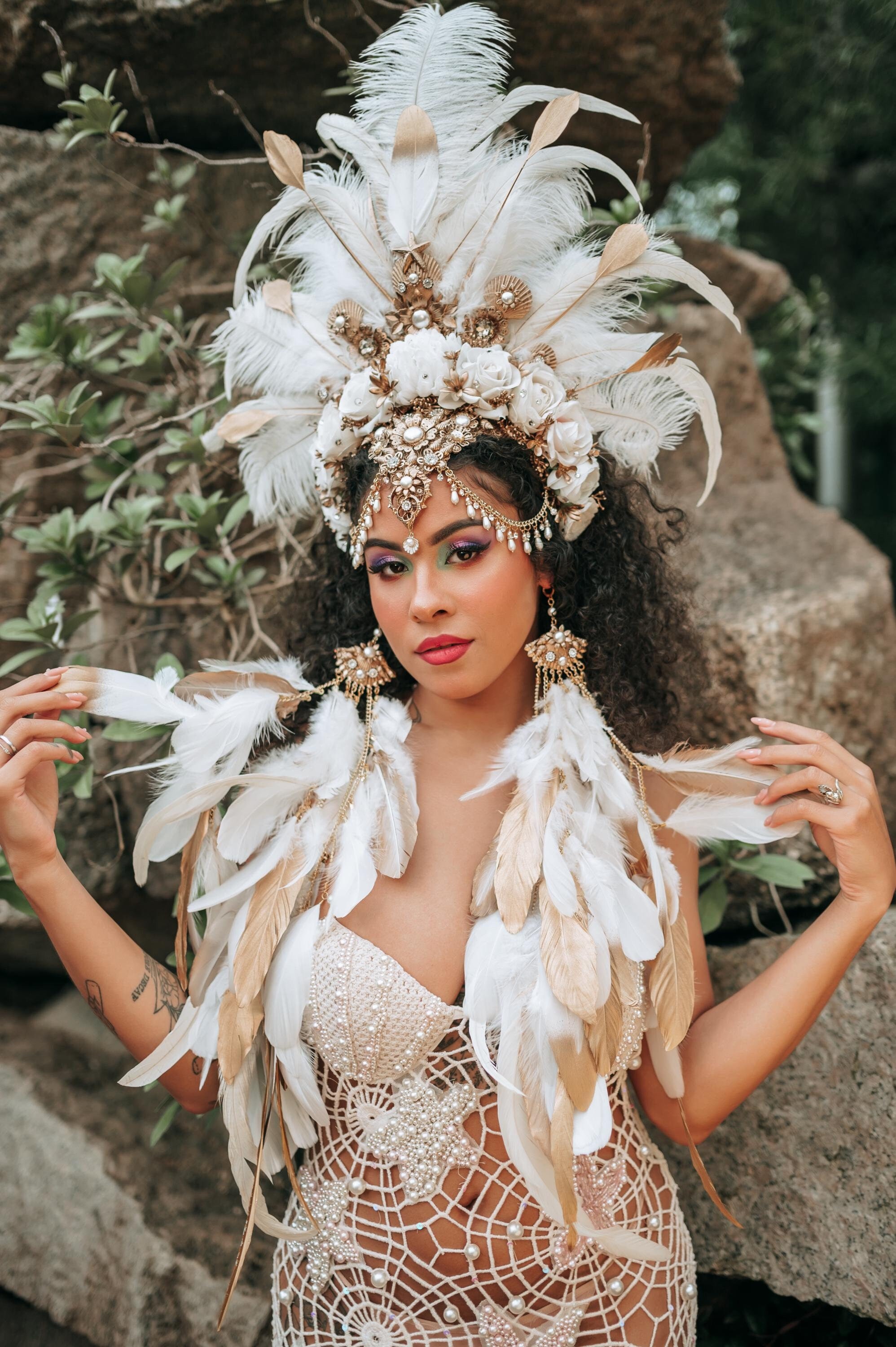 Set De 3 Accesorios De Sirena Para Mujer Y Niña – Diadema De Conchas Y Estrellas De Mar Con Pinzas Para El Pelo, Ideal Para Cosplay, Bodas Y Fiestas De Carnaval