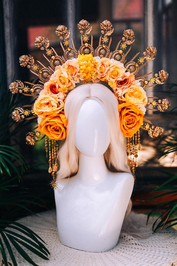 Meadow Flower】Gold Tiara / 0-1y MeadowFlower クラウン