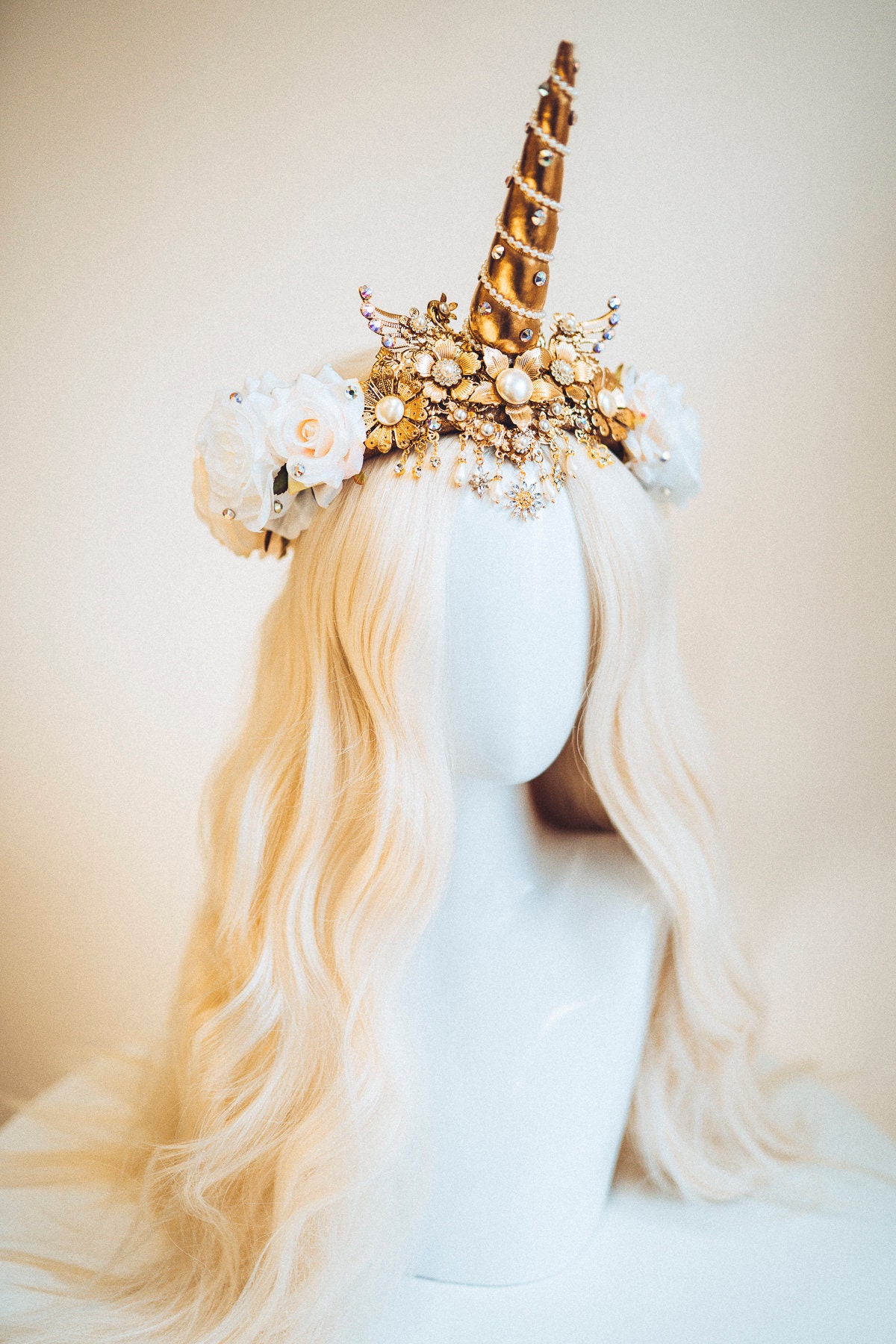 Unicorn Crown Halloween Headband Unicorn Costume Birthday