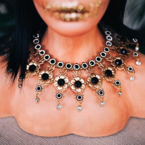 Cleopatra Cobra Goddess Crown Gold Egyptian Snake Headdress Isis Style Tiara Costume Accessory image 13