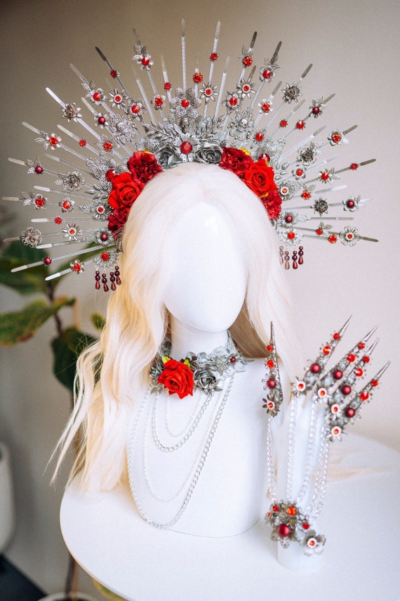 CLEOPATRA Luxurious Swarovski Bridal Bouquet Holder, Flower Holder