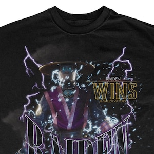 Mortal Kombat Raiden Vintage Style T-Shirt