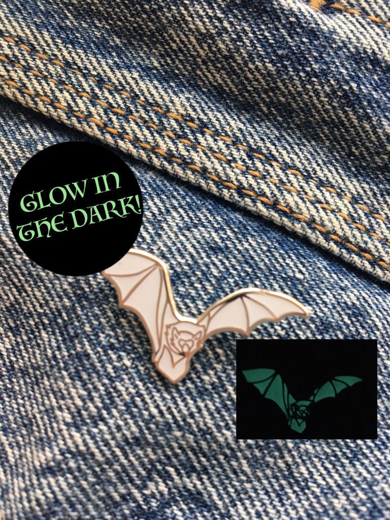 LIMITED EDITION Patronus Inspired Bat Harry Potter Enamel Pin Etsy