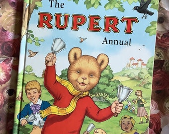 Vintage 2003  'Rupert' Daily Express Annual in hardback. Rupert The Bear Collectable Book - Fabulous Birth Year Gift for a Rupert Fan.