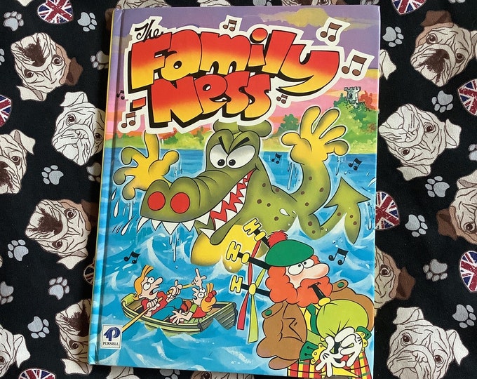 1984 Vintage Children's Book 'the Family Ness' Annual - 80s TV ...