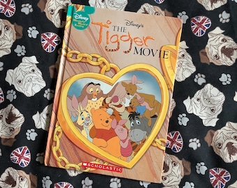 Vintage 2006 'The Tigger Movie' Walt Disney Book in Hardback Winnie-the-Pooh and Friends Book of the Movie - Fun, Tigger Lover Book Gift