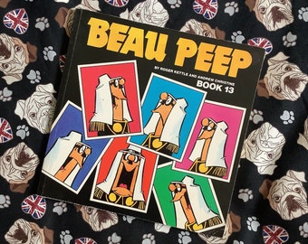 RARE Vintage 1992 'Beau Peep - Book 13' in Paperback by Roger Kettle & Andrew Christine - Daily Star Adult Comic Strip Humour -Fun Book Gift