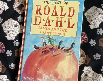 James and the Giant Peach by Roald Dahl - Puffin Paperback 1996 - Etsy