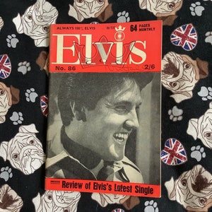希少なヴィンテージ 1967 年 3 月号エルビス月刊誌 - 8 年目 - 第 86