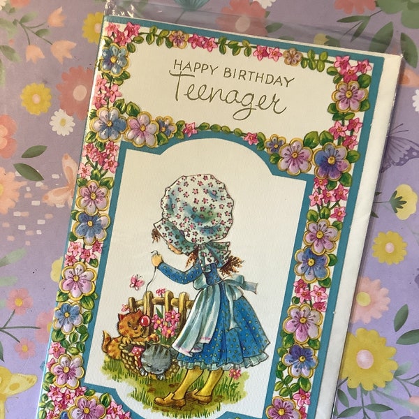Holly Hobbie Birthday Card - Etsy Singapore
