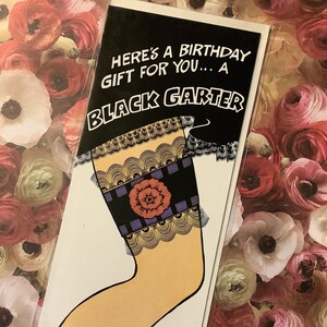 RARE carte d'anniversaire humoristique vintage/rétro vers les années 1980 - carte effrontée/risque/suggestive/drôle - carte humour adulte - nostalgie - amusant