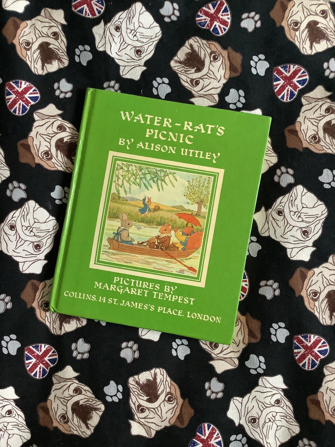 1974 Vintage Children's Book Alison Uttley's 'water-rat's Picnic' the ...