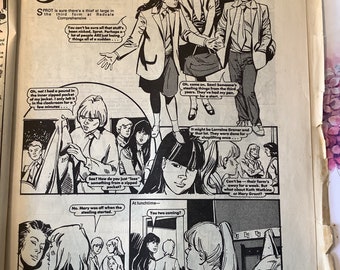 Cómic vintage raro del 25 de enero de 1986, 