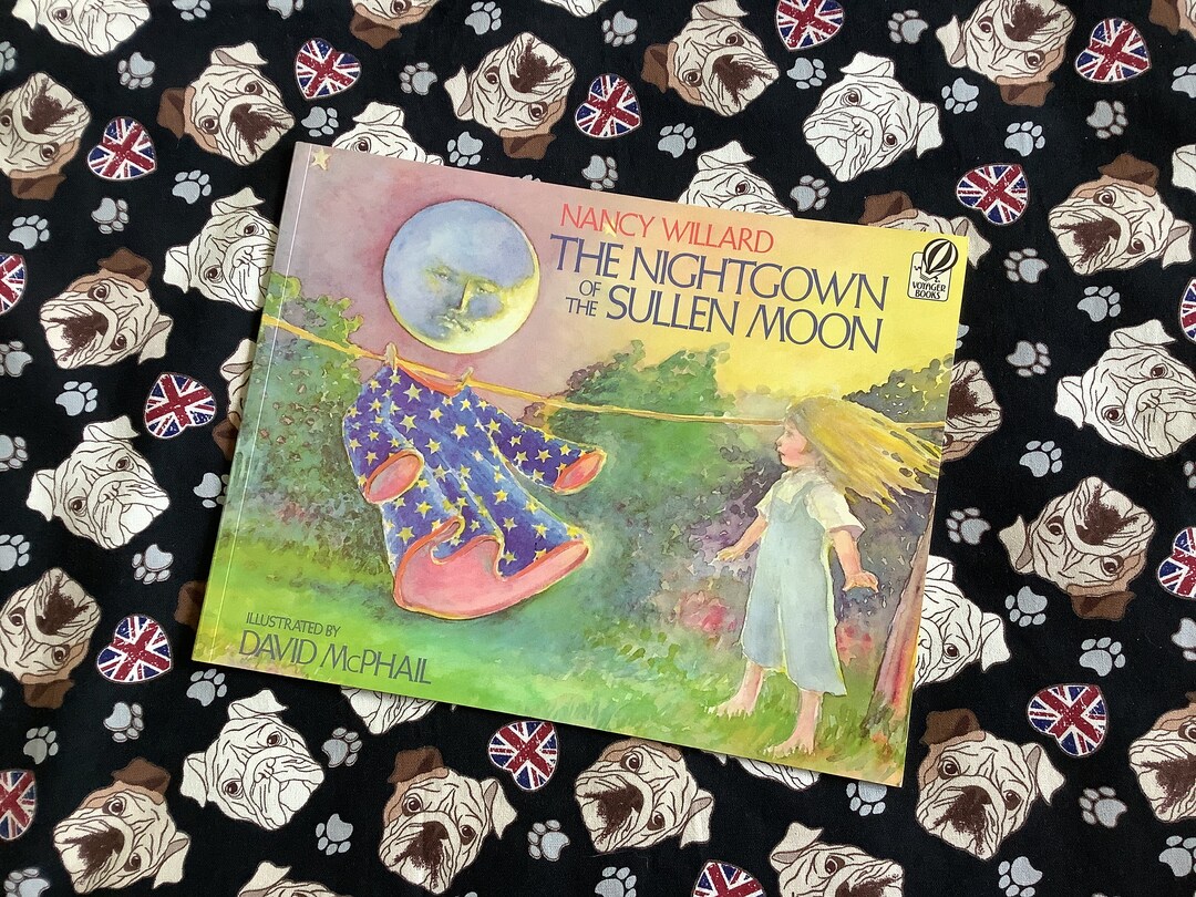 RARE Vintage 1987 'the Nightgown of the Sullen Moon' Paperback Book' by Nancy Willard - AMAZING ...
