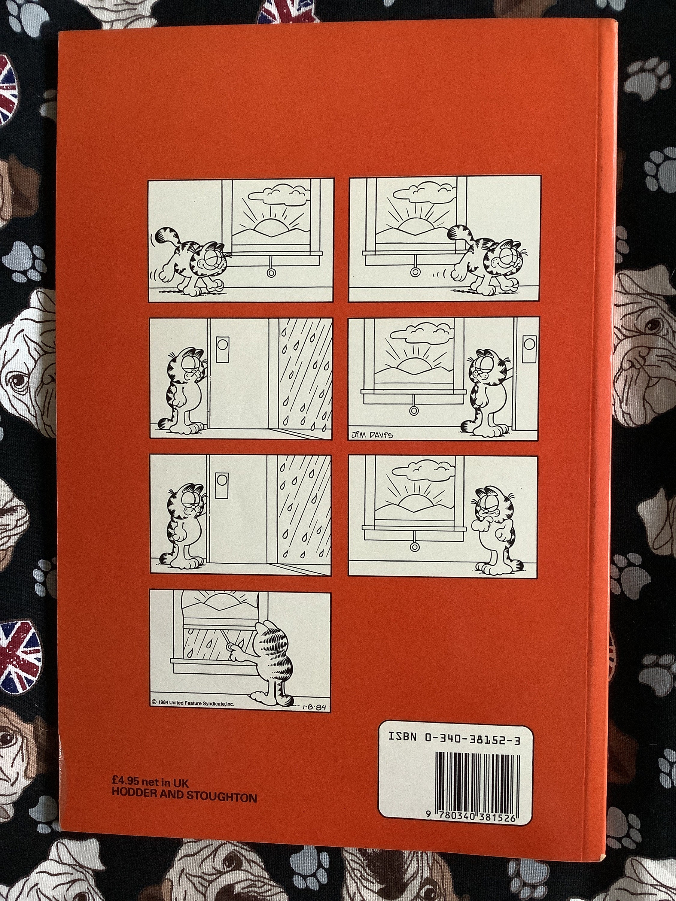 RARE Vintage 1987 'the Garfield Gallery 3' Paperback Book by