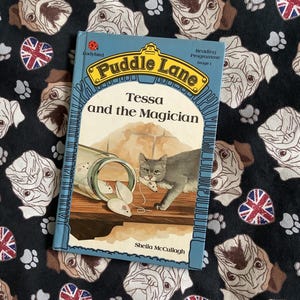 1986 Vintage Children&#39;s Ladybird Book First Edition Puddle Lane &#39;Tessa and the Magician&#39; in Hardback by Sheila McCullagh Book No 2 in Series