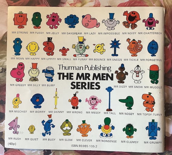 1978 Vintage Children's Book the Mr Men 'mr. Clever' by Roger