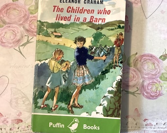 RARE Vintage 1971 'The Children who lived in a Barn' Paperback Book by Eleanor Graham - Adventure Story - Fun and Nostalgic Birth Year Gift