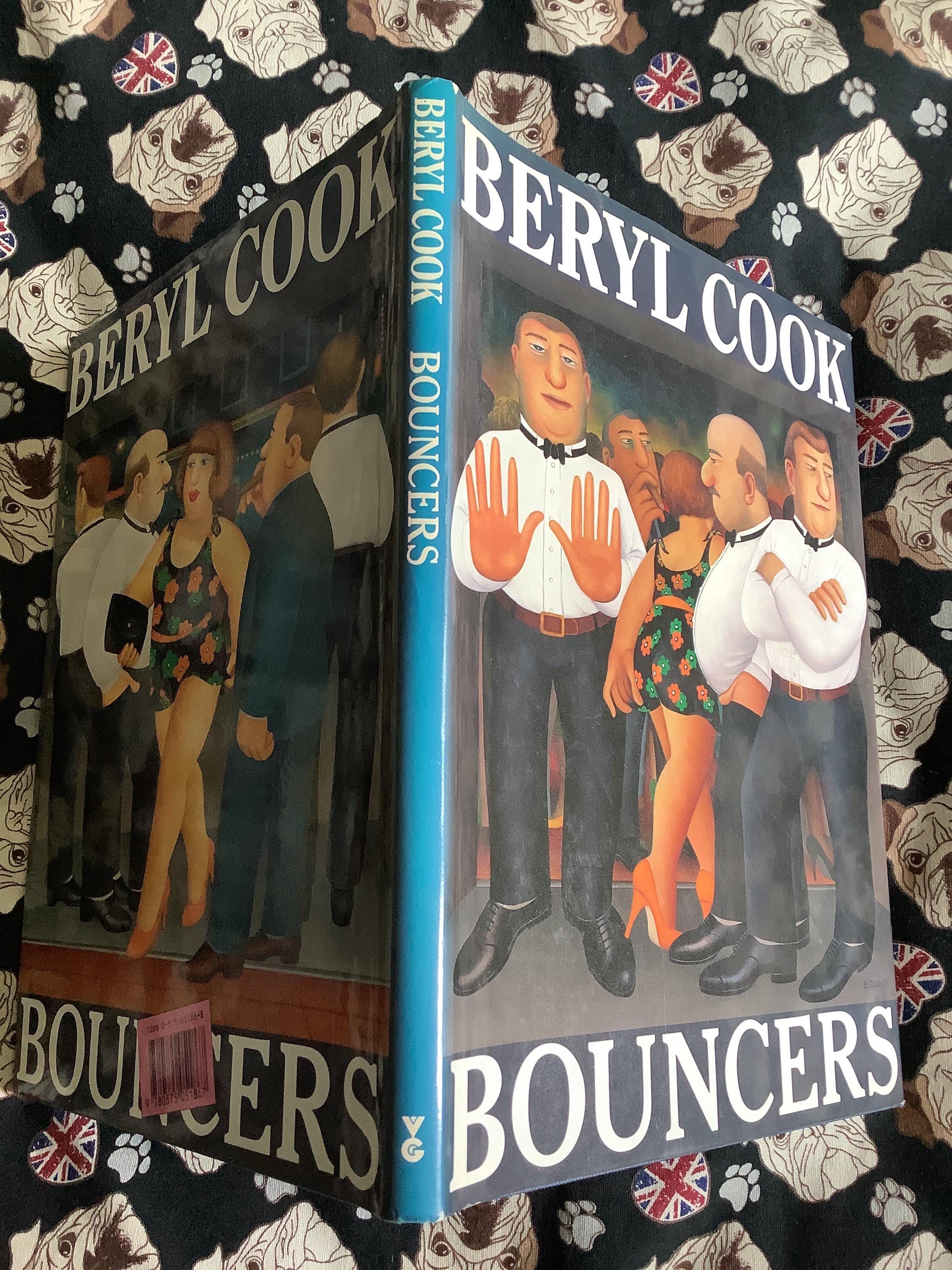 Beryl Cook Bouncers 洋書 アートブック Vintage 1991 FIRST EDITION 'bouncers' by Beryl Cook in Hardback