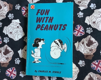Rare Vintage 1980 Fun With Peanuts Book – Snoopy Paperback