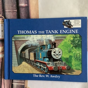 Vintage/Retro 1994 &#39;Thomas The Tank Engine&#39; Hardback Book No 2 In Railway Series By The Rev. W. Awdry - with Thomas Gift Tag - DAMAGED BOOK