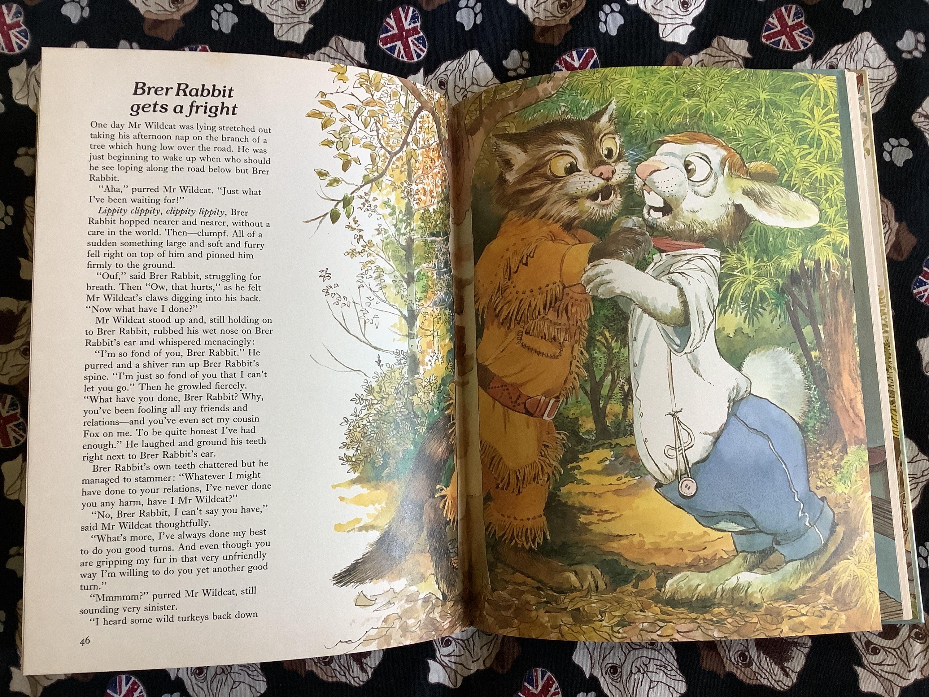 RARE Vintage 1980 the Adventures of Brer Rabbit Hardback Book by Joel ...