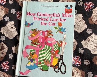 Gus and Jak Jaq Cinderella Mice Dancing Illustration Art Print
