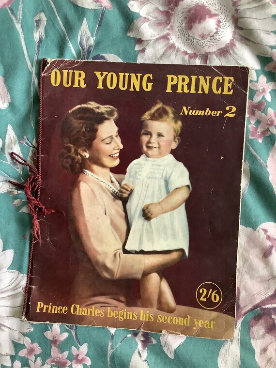 King u0026 Prince number_i 神宮寺勇太　公式写真　平野紫耀　廉 RARE Vintage 1949 \u0027our Young Prince - Number 2\u0027 Paperback Magazine