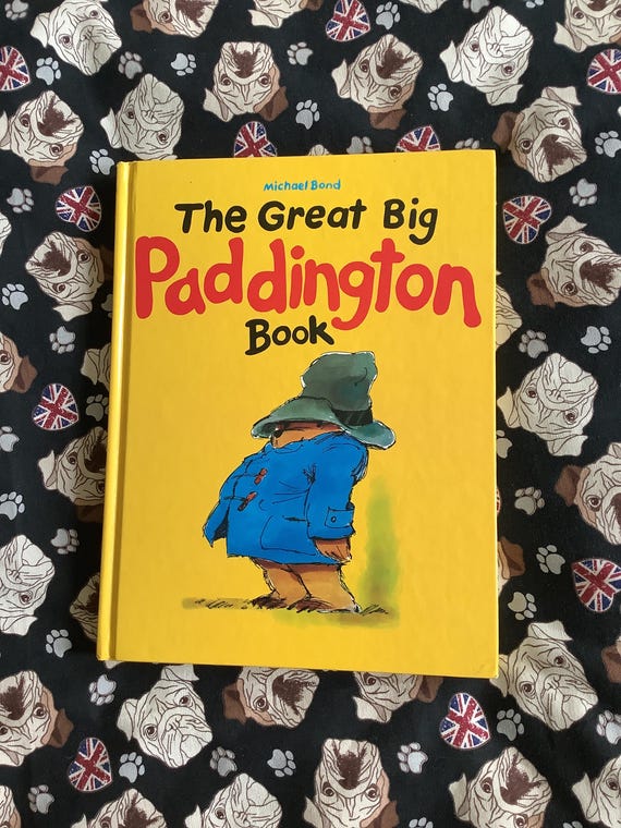 1979年ヴィンテージ『The Great Big Paddington Book』ハードカバー