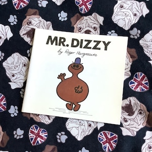 1976 Vintage Children's Book the Mr Men 'mr. Dizzy' by Roger