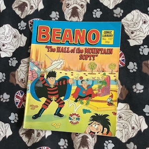 Rare Vintage From 1988 Beano Dennis the Menace Mini Comic No. 157 - Comic Strip Story - Retro/Nostalgic Birth Year Gift - Beano Lover Gift