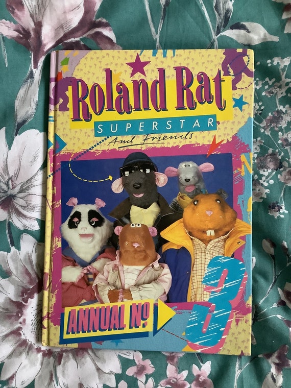RARE Vintage 1986 'roland Rat Superstar' Annual No 3 in Hardback