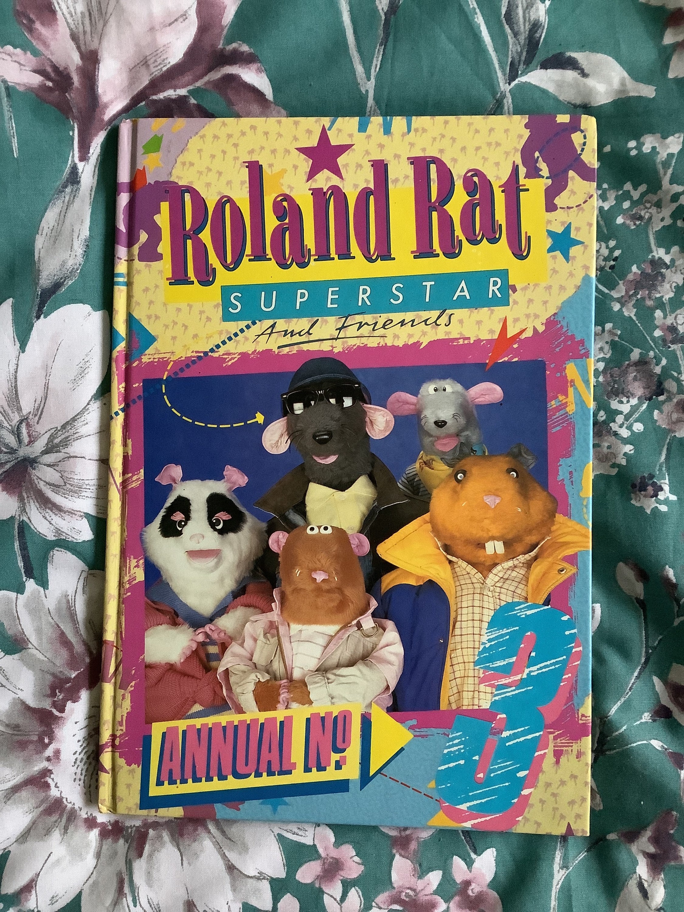 RARE Vintage 1986 'roland Rat Superstar' Annual No 3 in Hardback