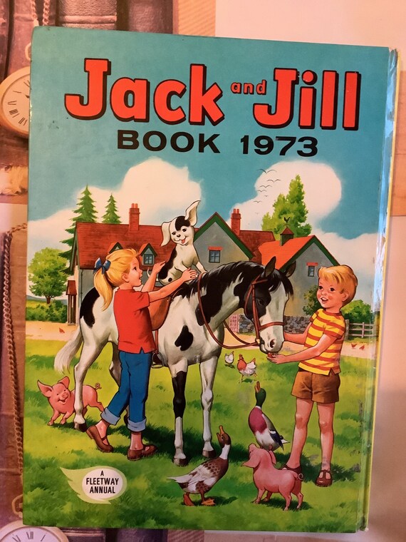ジャック　& ジル‼︎ Vintage 'jack and Jill Book 1973' - Childhood Nostalgia/memories