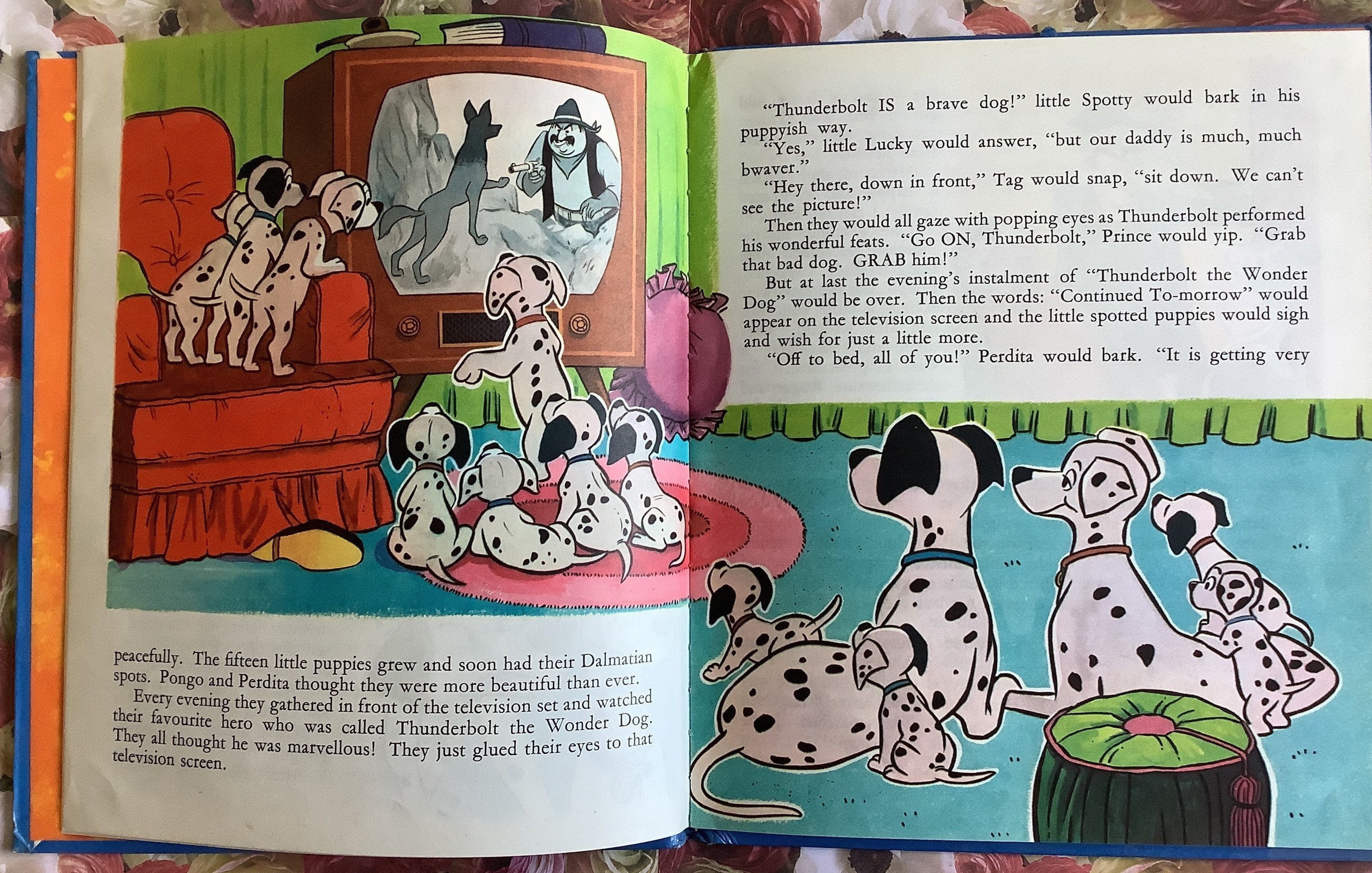 希少なヴィンテージ 1961 年「101 匹わんちゃん」ハードカバー本 希少なヴィンテージ 1961 年「101 匹わんちゃん」ハードカバー本