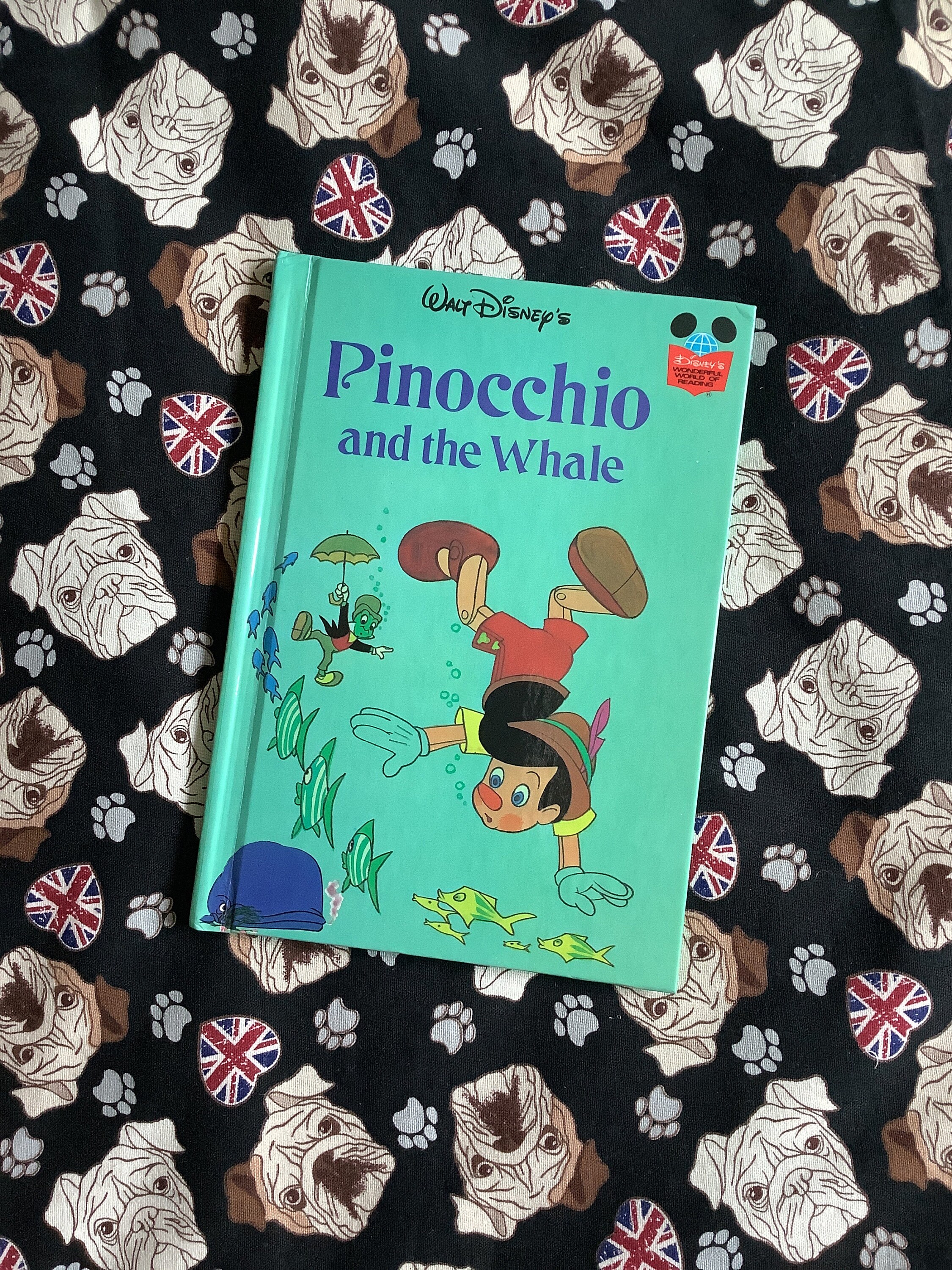 RARE Vintage 1977 First Edition Walt Disney's 'pinocchio and the