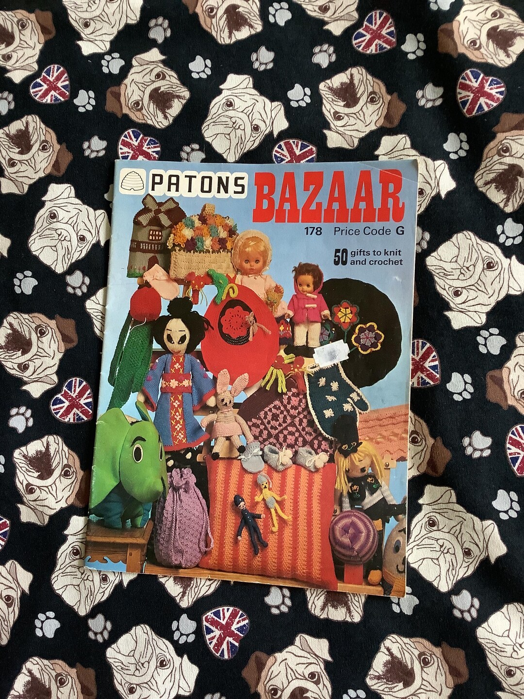 RARE Vintage 1970s Patons No 178 'bazaar Book' Knitting Pattern Booklet ...